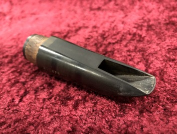 Photo Vintage Brilhart Personaline Hard Rubber 4* Mouthpiece for Bb Clarinet, Serial #212478