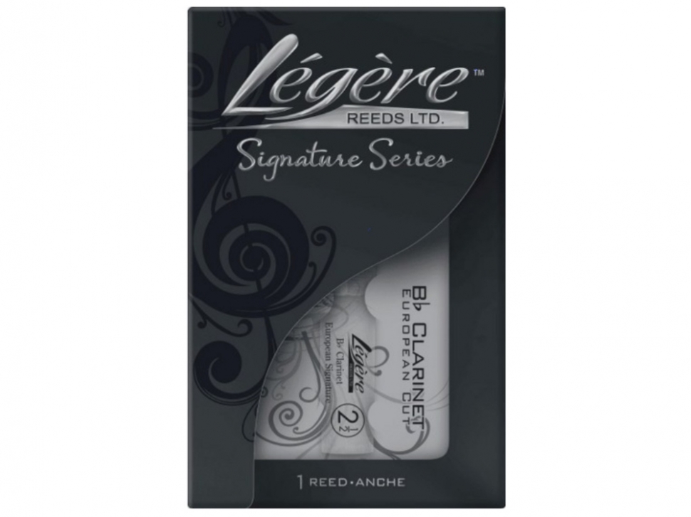 Photo New Legere Signature Series European Cut Synthetic Reed for Bb Clarinet
