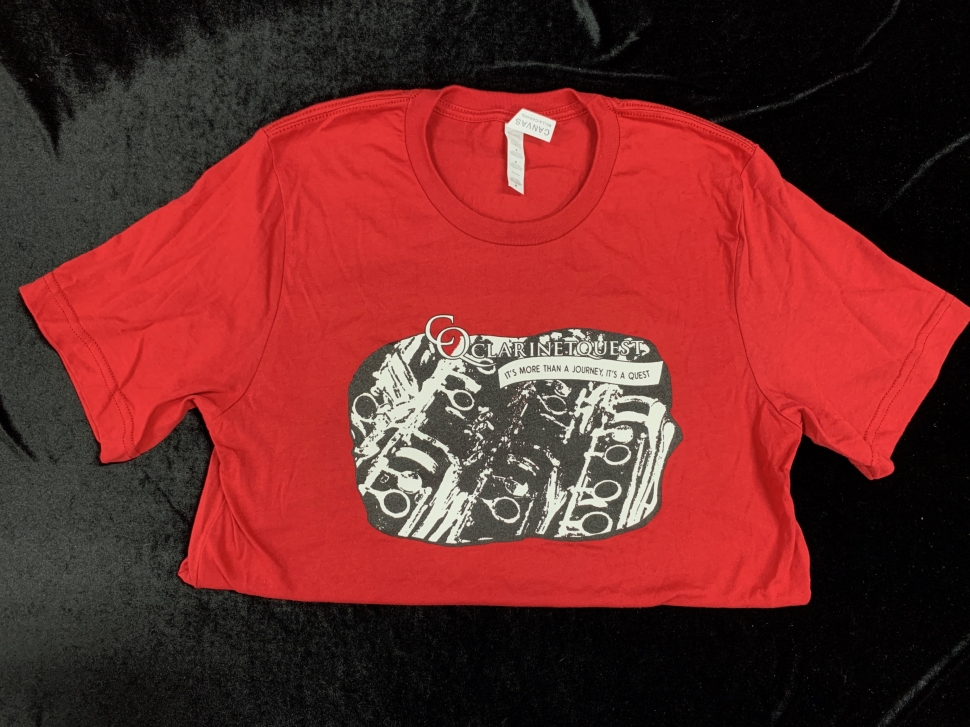 Photo Clarinetquest T-Shirt in Red