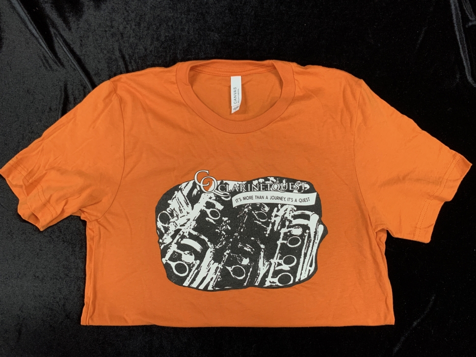 Photo Clarinetquest T-Shirt in Orange