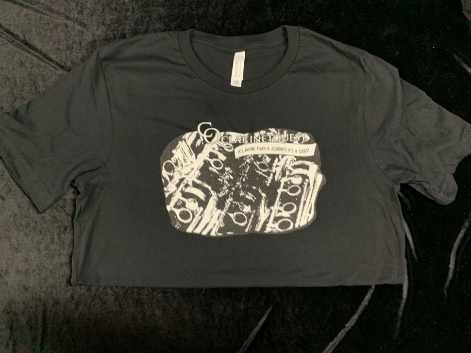 Photo Clarinetquest T-Shirt in Black