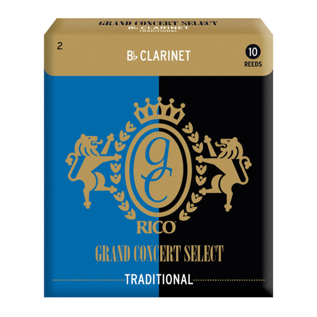 Photo Grand Concert Select Traditional Reeds for Bb Clarinet - Str 3 BLOWOUT PRICE