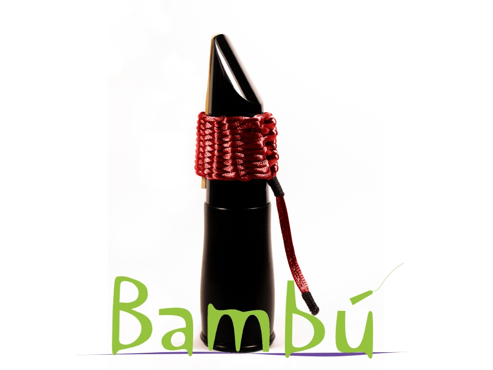 Photo New Bambu Hand Woven Ligature for Eb Clarinet