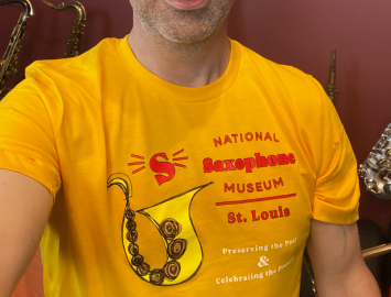Photo National Saxophone Museum T-shirt