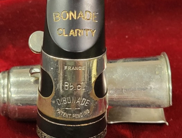 Photo Bonade Clarity Hard Rubber Clarinet Mouthpiece .045
