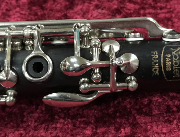 Photo Noblet Paris Eb Clarinet with Nickel Keys #83880 - FRESH OVERHAUL