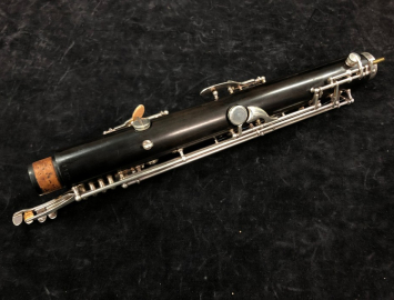 Photo Selmer Paris Bass Clarinet With Silver Keys #E1275 (AS IS)