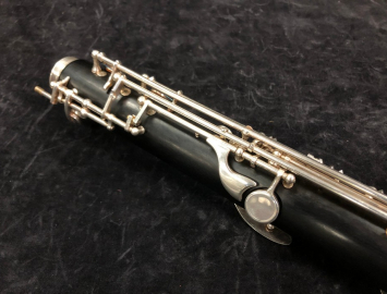 Photo Selmer Paris Bass Clarinet With Low C And Silver Keys - #E8576