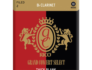 Photo Grand Concert Select Thick Blank Reeds for Bb Clarinet