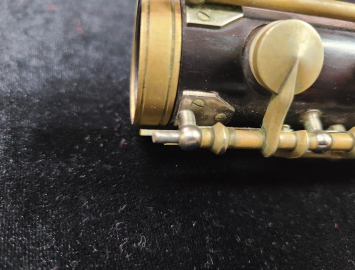 Photo As-Is Noblet Alto Clarinet w/ Nickel Plateaued Keys #2438
