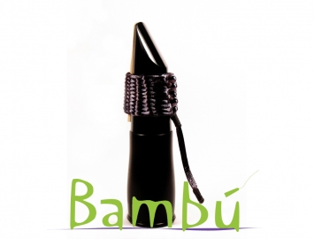 Photo New Bambu Hand Woven Ligature for Bb Clarinet